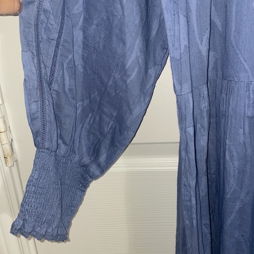 Roberta Roller Rabbit Blue Maxi Dress - Picture 8 of 12